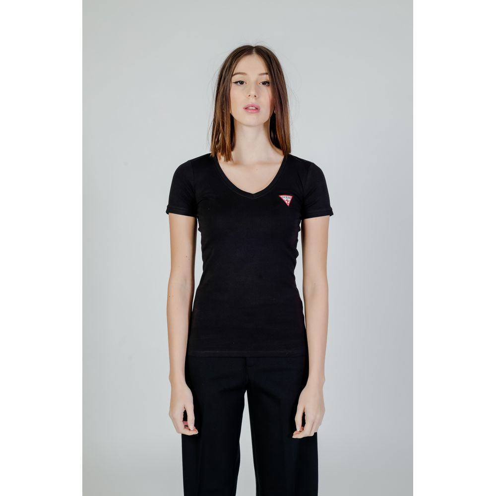 Black Cotton T-Shirt