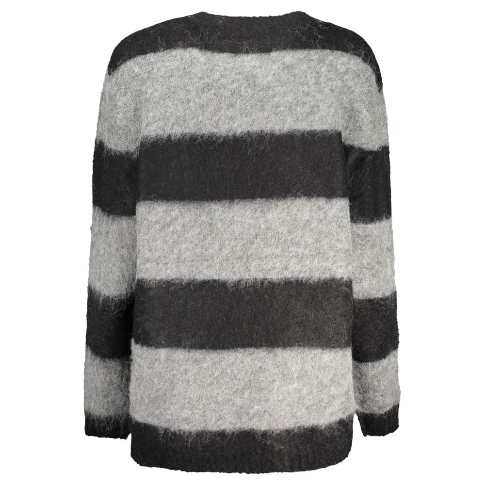 Black Acrylic Women's Sweater