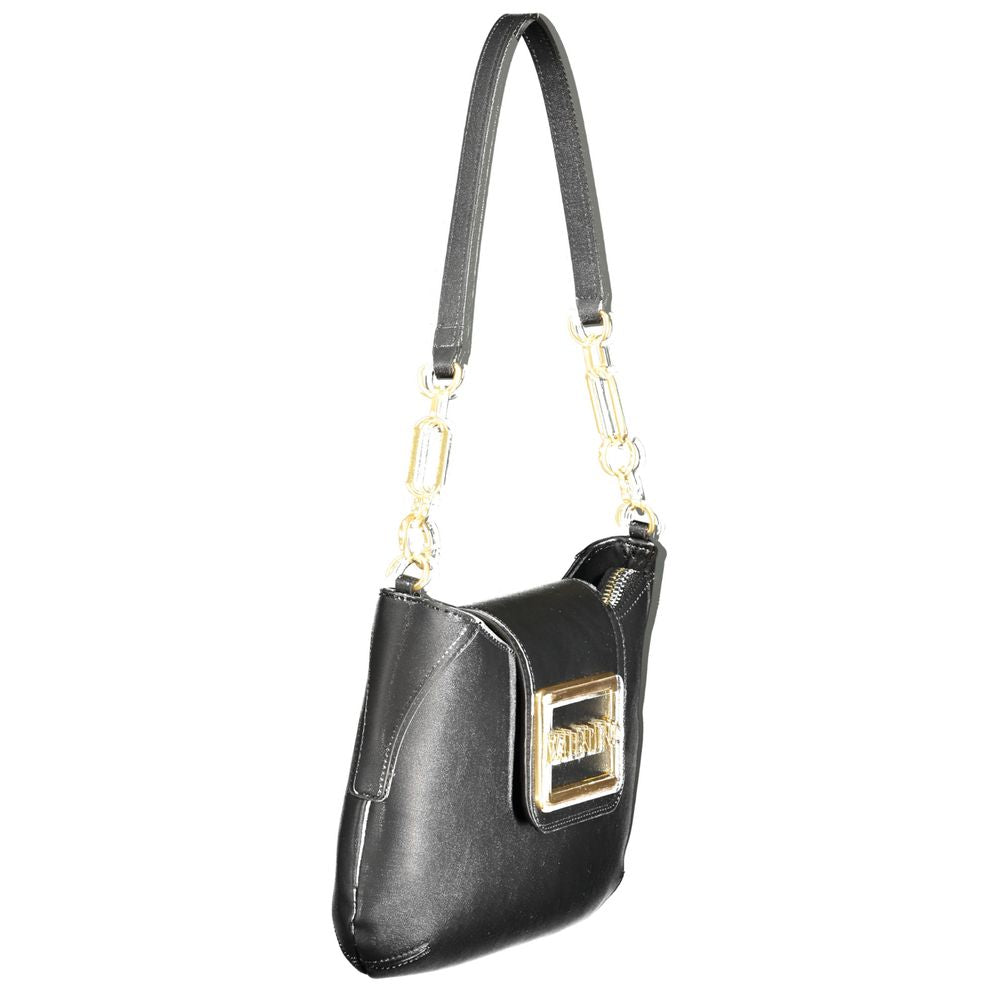 Nero Polyurethane Women Handbag