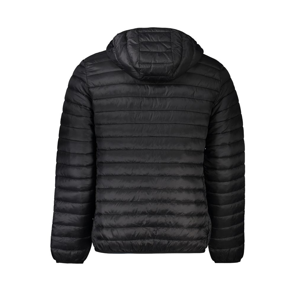 Black Polyamide Men's Jacket