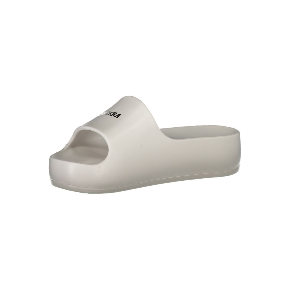 White Polyurethane Women Slipper