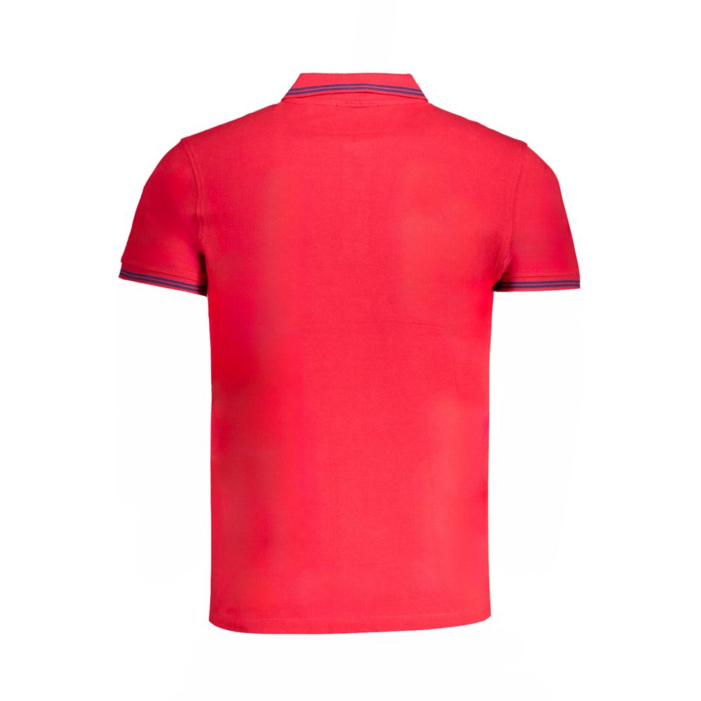 Rosso Cotton Men Polo Shirt
