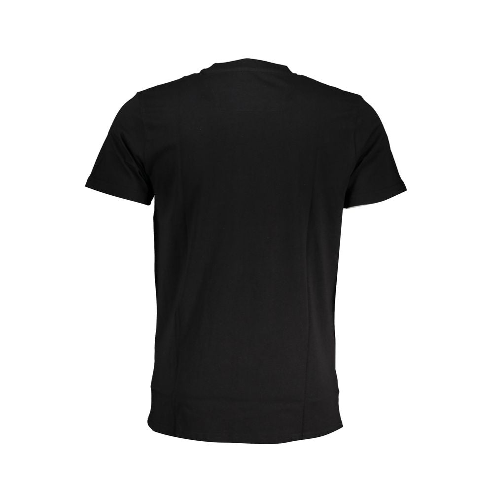 Black Cotton Men's T-Shirt