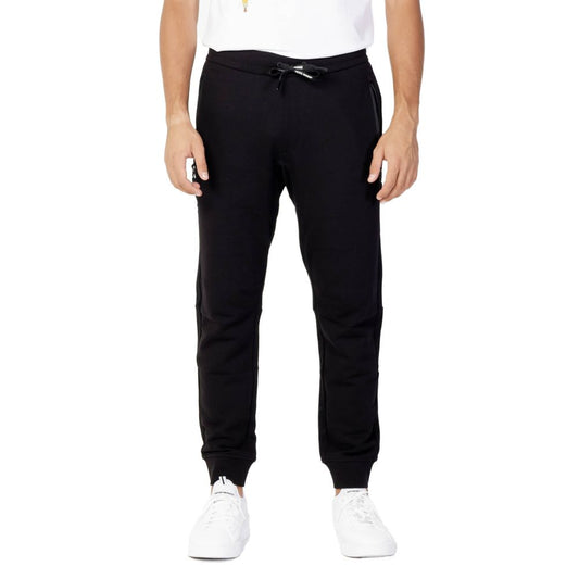 Black Cotton Joggers (Workout Pants)