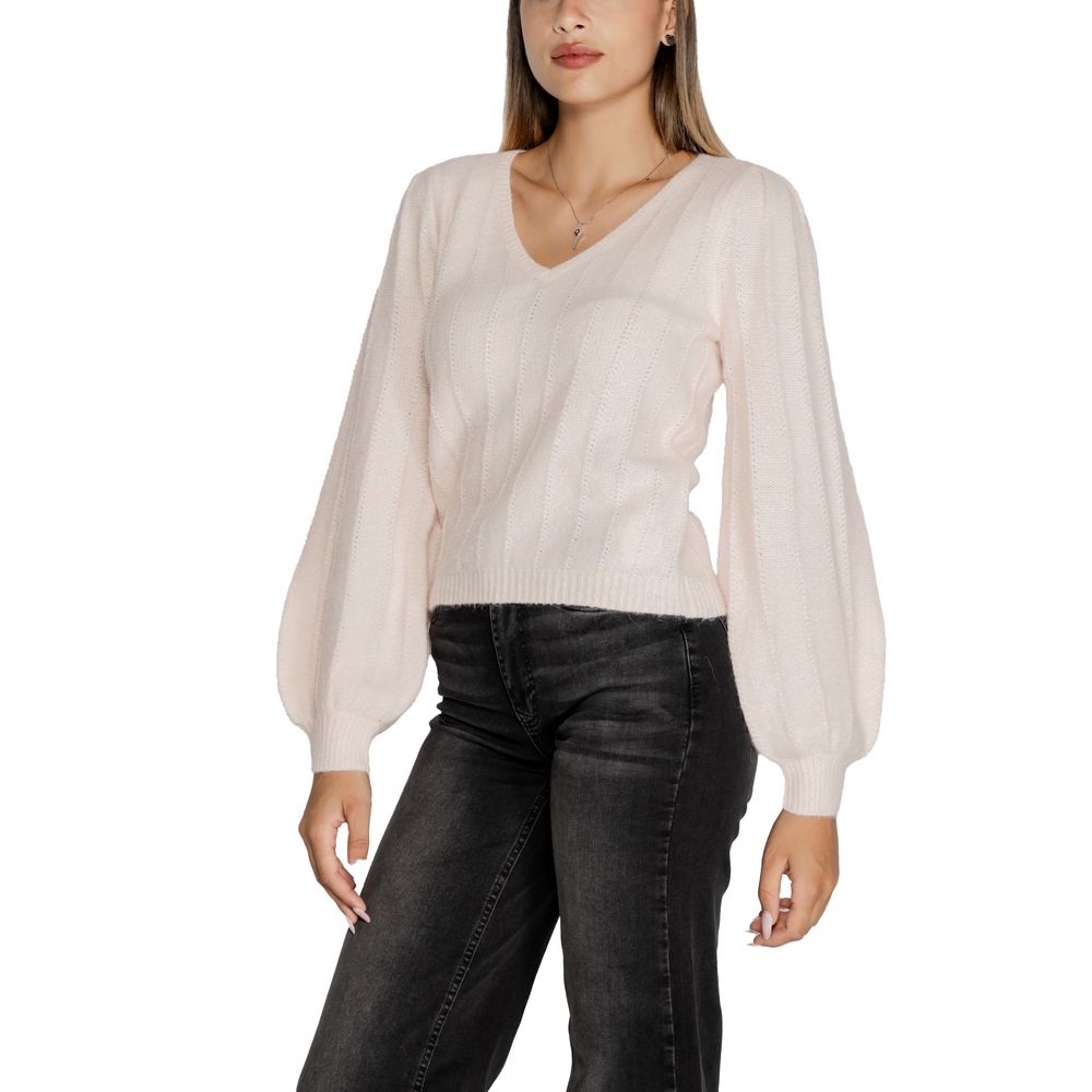 Pink Polyester Sweatshirt