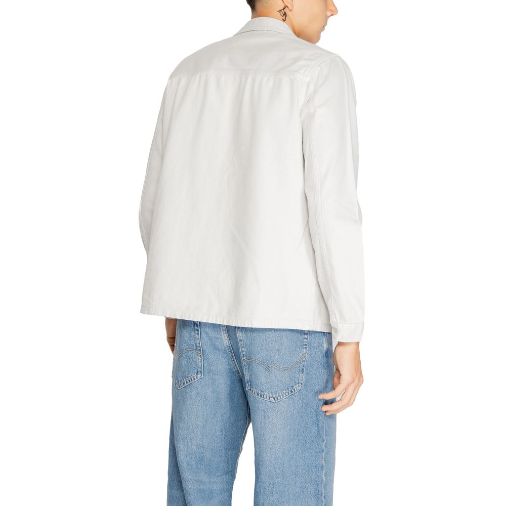 Gray Cotton Dress Shirt