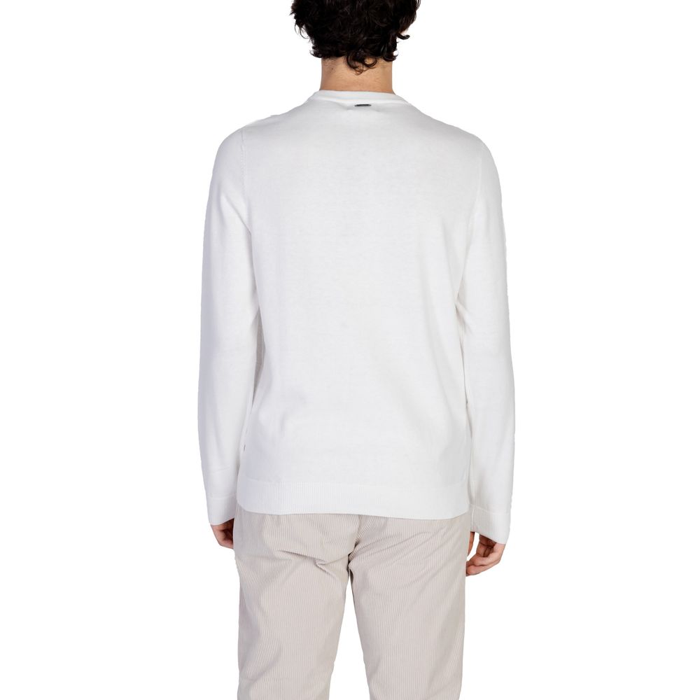 White Cotton Sweatshirt