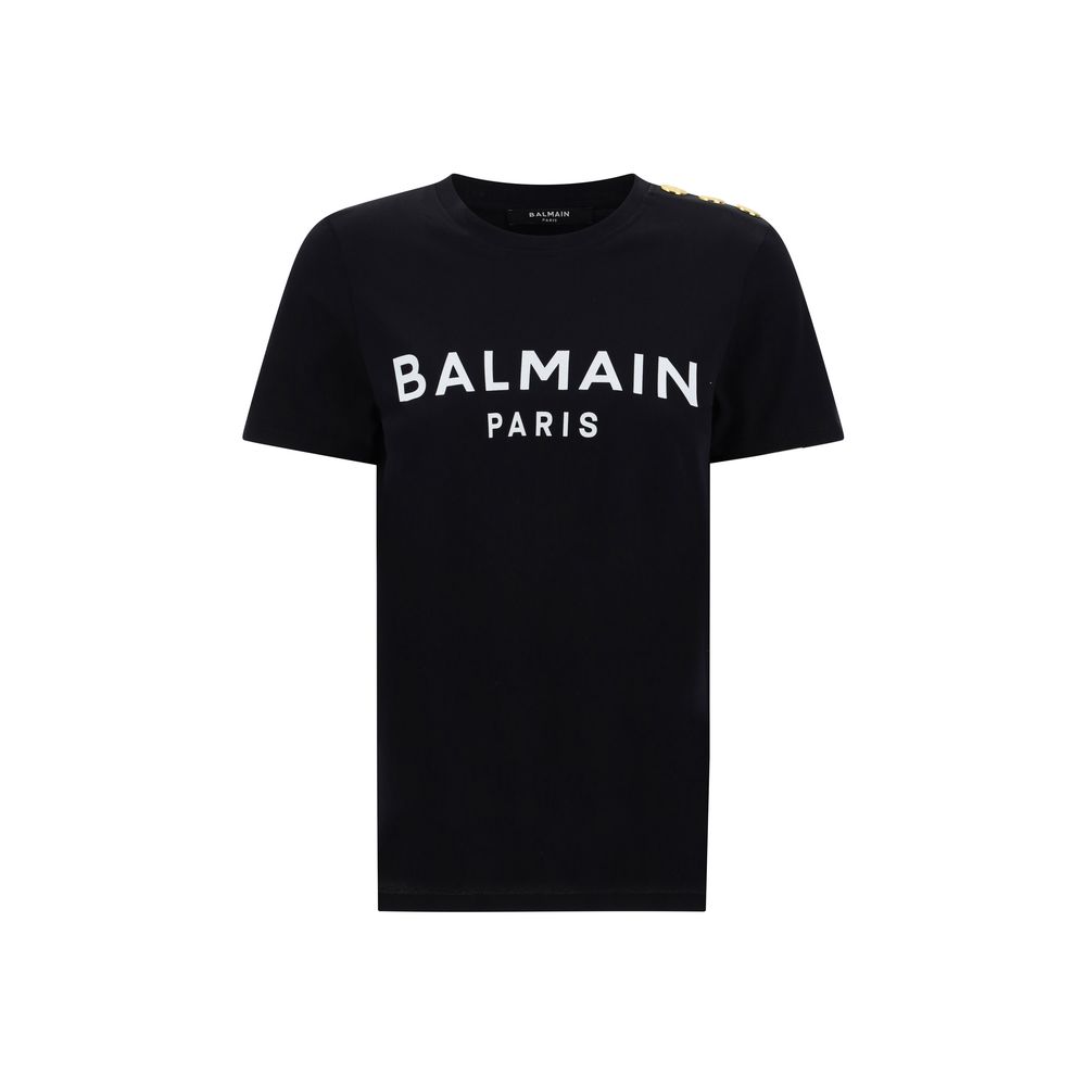 Black Cotton T-Shirt